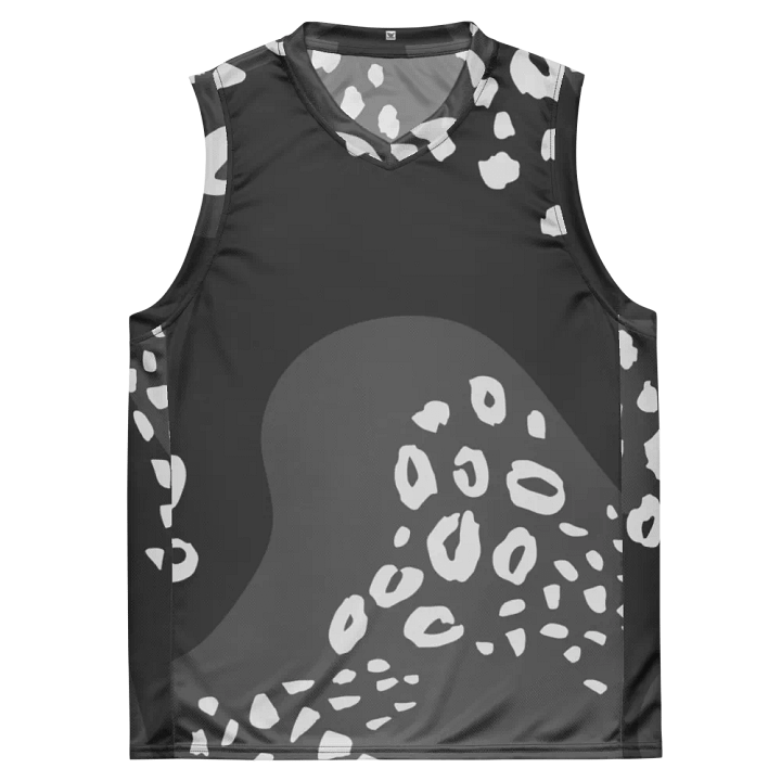 Grey Leopard Dreams All-Over Print Jersey product image (2)