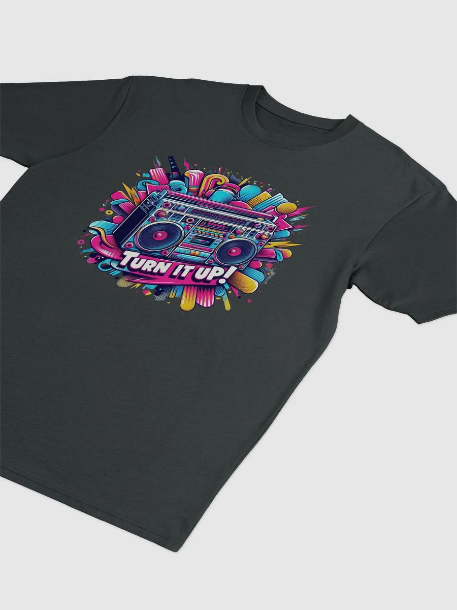 Retro Boombox Blast Men's Tee | AI Design oldschool product image (3)