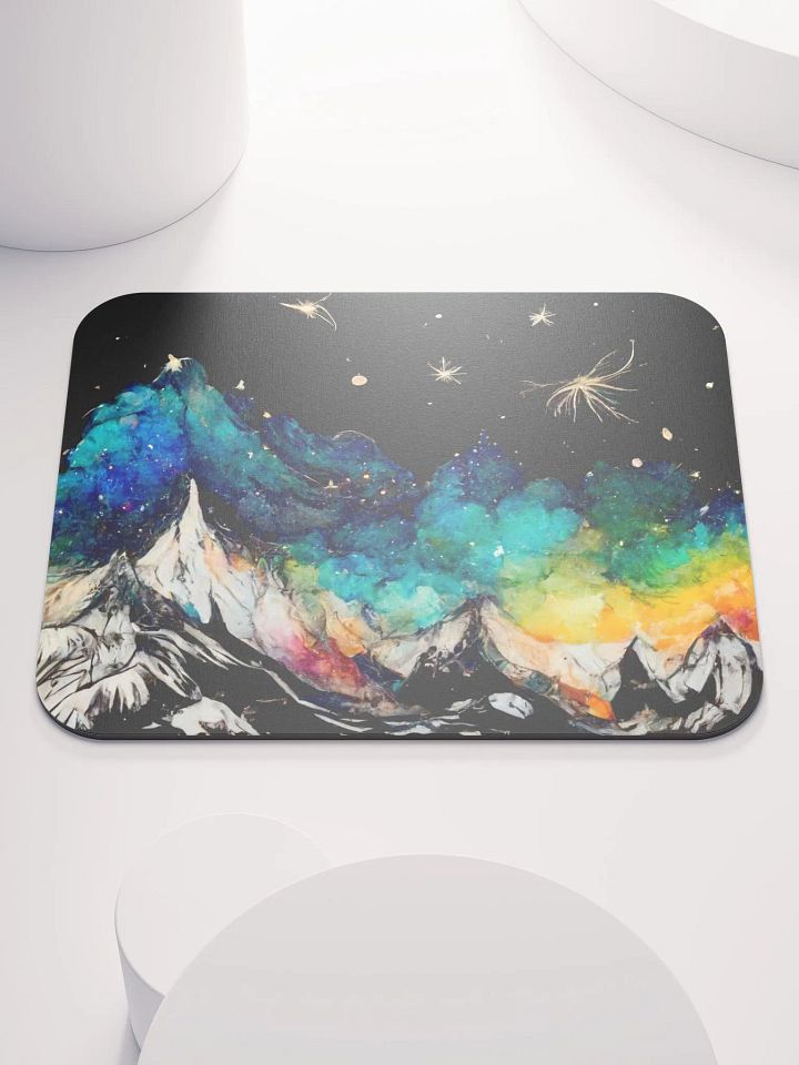 Nebula Night Sky Mouse Pad product image (1)