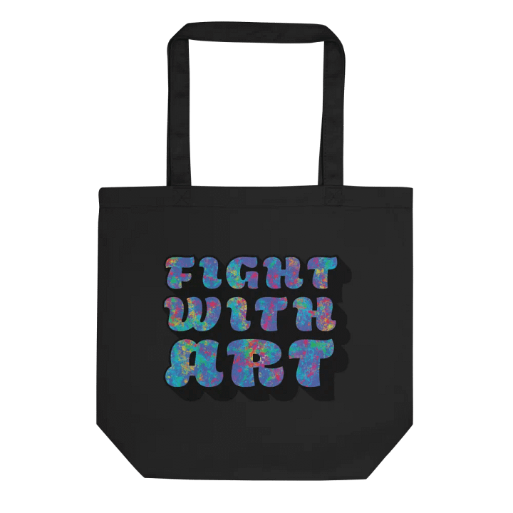 Fight With Art Tote Bag product image (1)