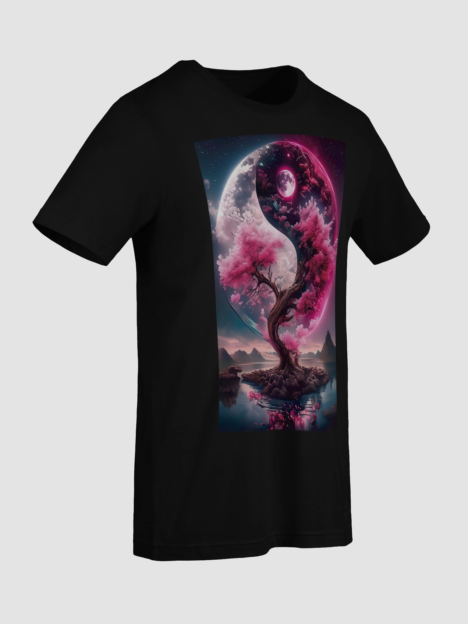 Surreal Yin-Yang Harmony T-Shirt product image (5)