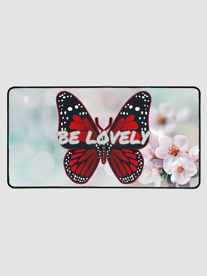 Be Lovely Butterfly Desk Mat product image (1)