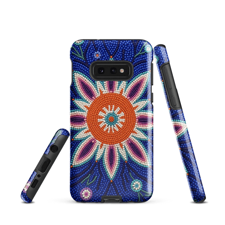 Floral Faux-beaded Tough Case for Samsung® product image (2)