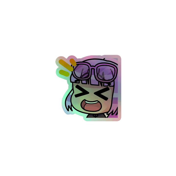 LUL holographic sticker product image (1)