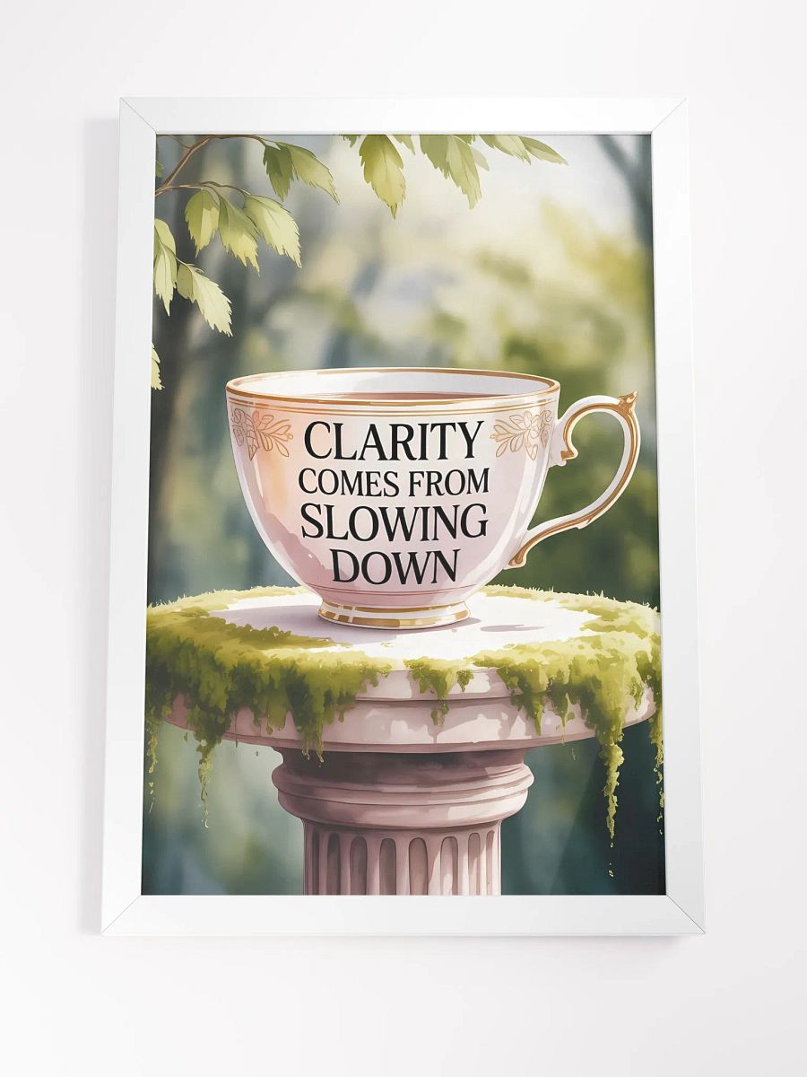 Slowing Down Human Design Projector Framed Wall Art Poster product image (5)