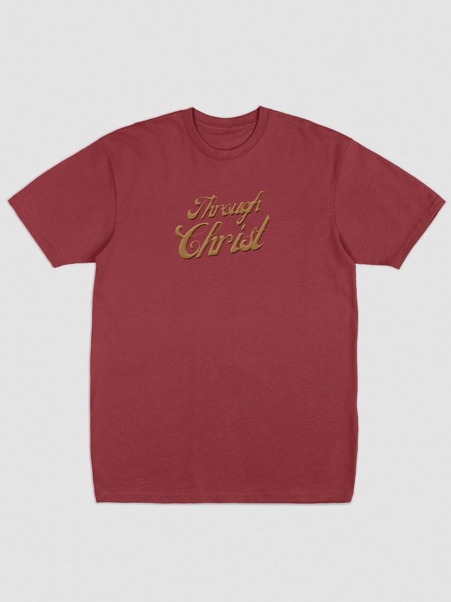 Through Christ Vintage Stitched Logo Tee product image (1)