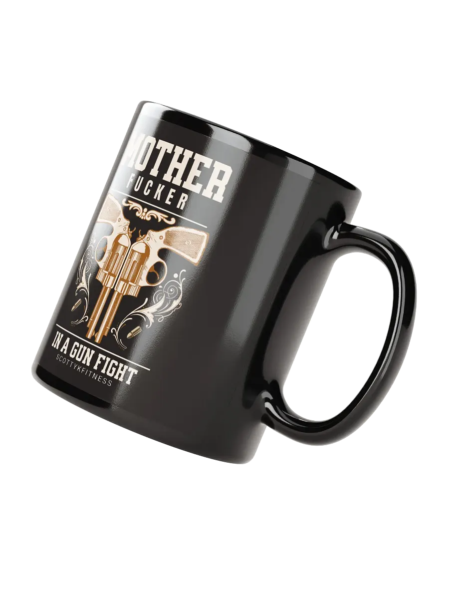 MF In A Gun Fight Mug product image (2)