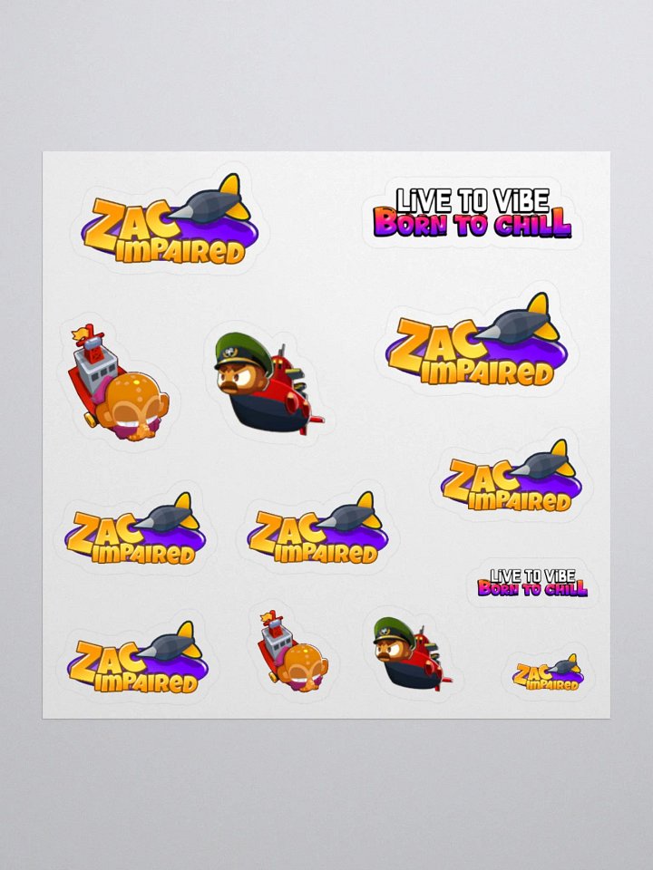 Zac Impaired Stickers [Series 1] product image (1)