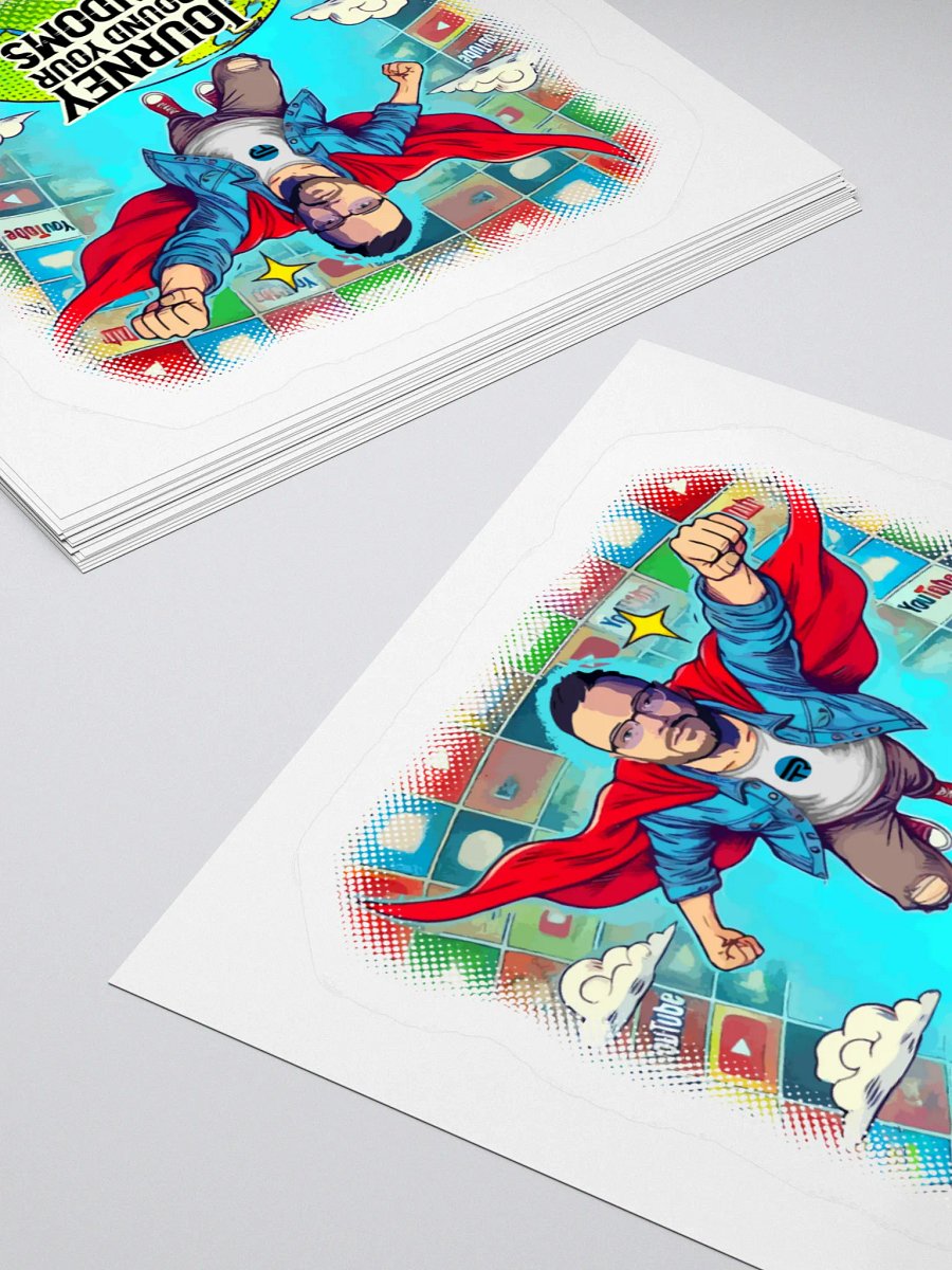 Superhero Kiss Cut Stickers product image (11)