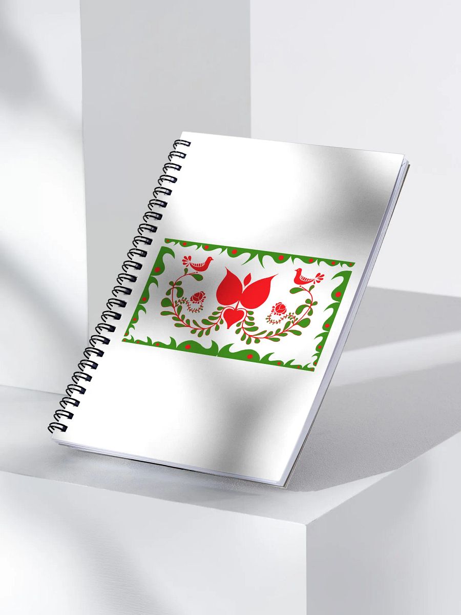 Hungarian Folklore Spiral Notebook product image (3)