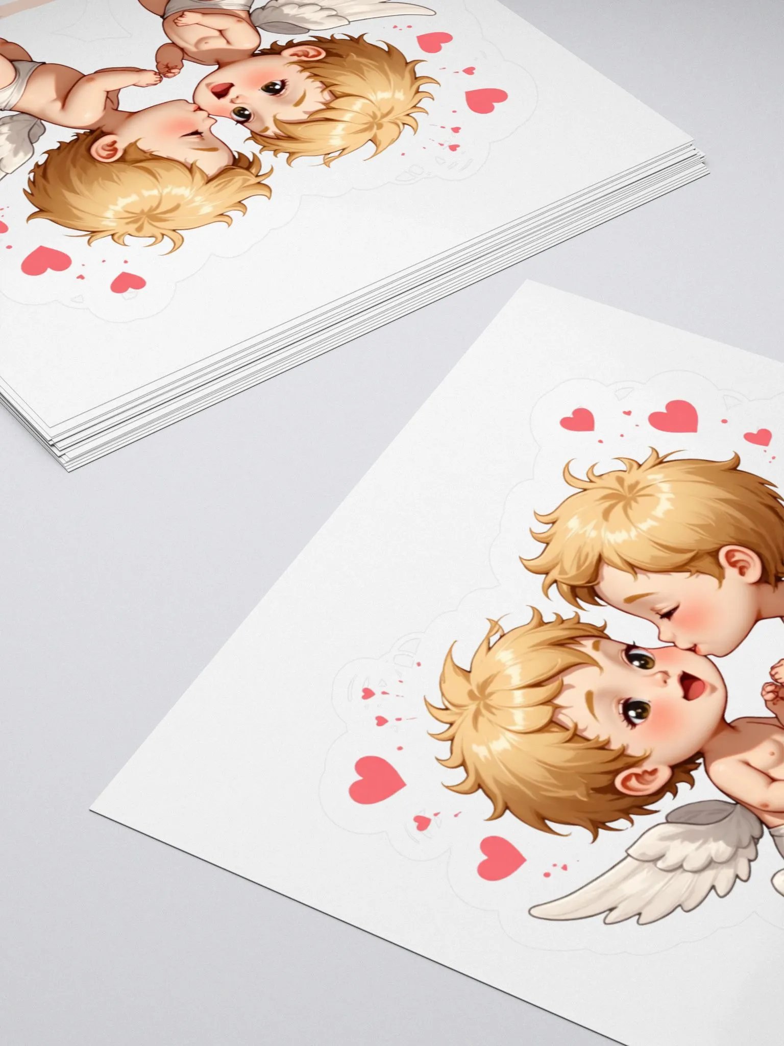 Love Babies | Cherubic Kiss Cut Stickers product image (10)