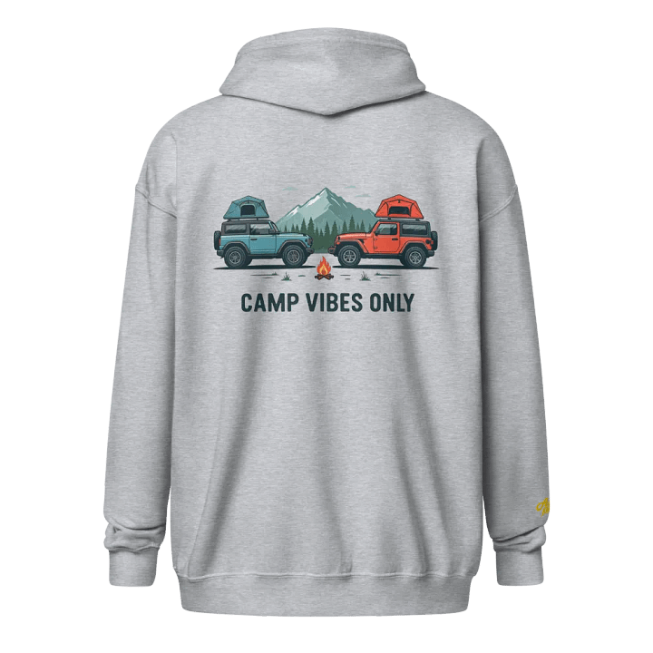 Camp Vibes Only Zip Hoodie product image (25)