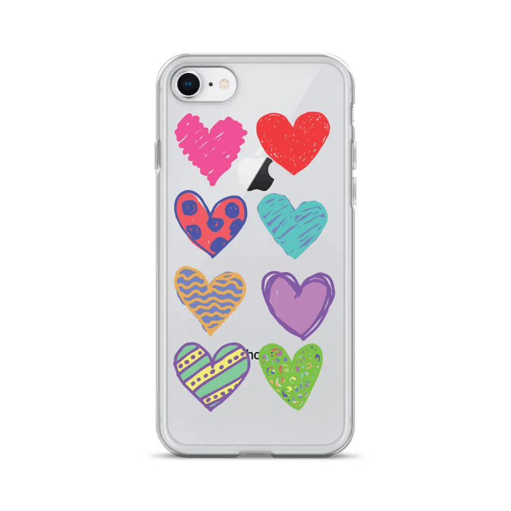 Vibrant Hearts iPhone® Case product image (24)