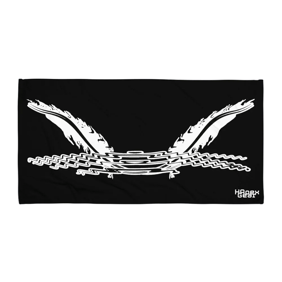HApex Gear Black Logo - Black Sublimated Towel product image (1)