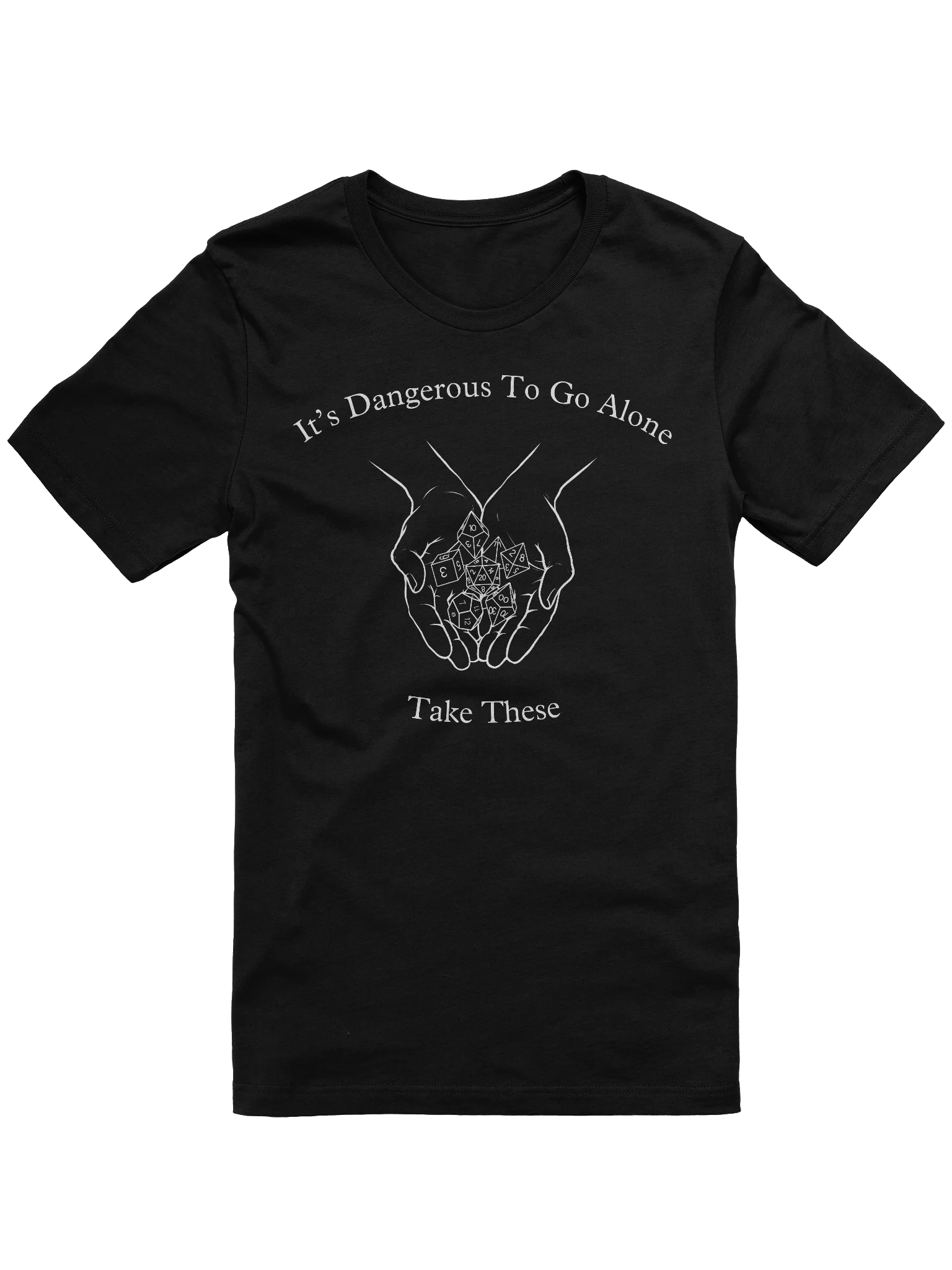 Dangerous To Go Alone Supersoft T-Shirt product image (2)