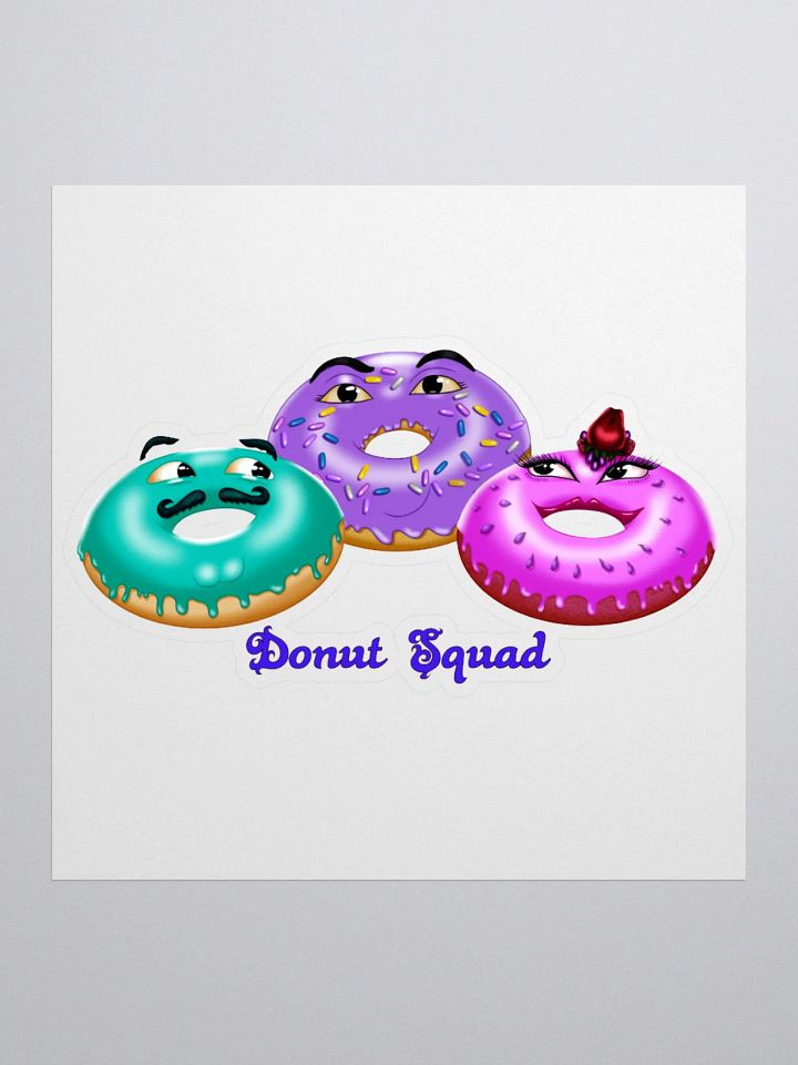 Donut Squad KissCut Sticker product image (2)