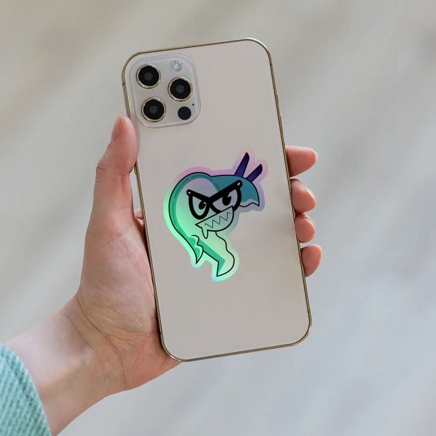 Naughty Nudibranch Holographic Sticker product image (6)
