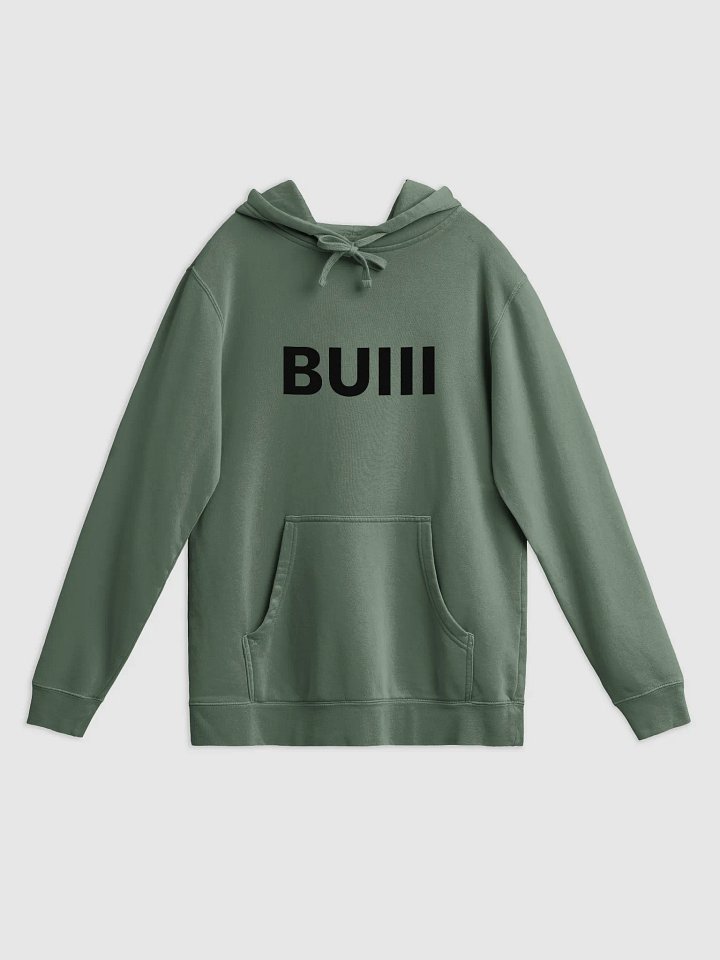 BUIII Originals Logo Black Premium Vintage Hoodie product image (4)
