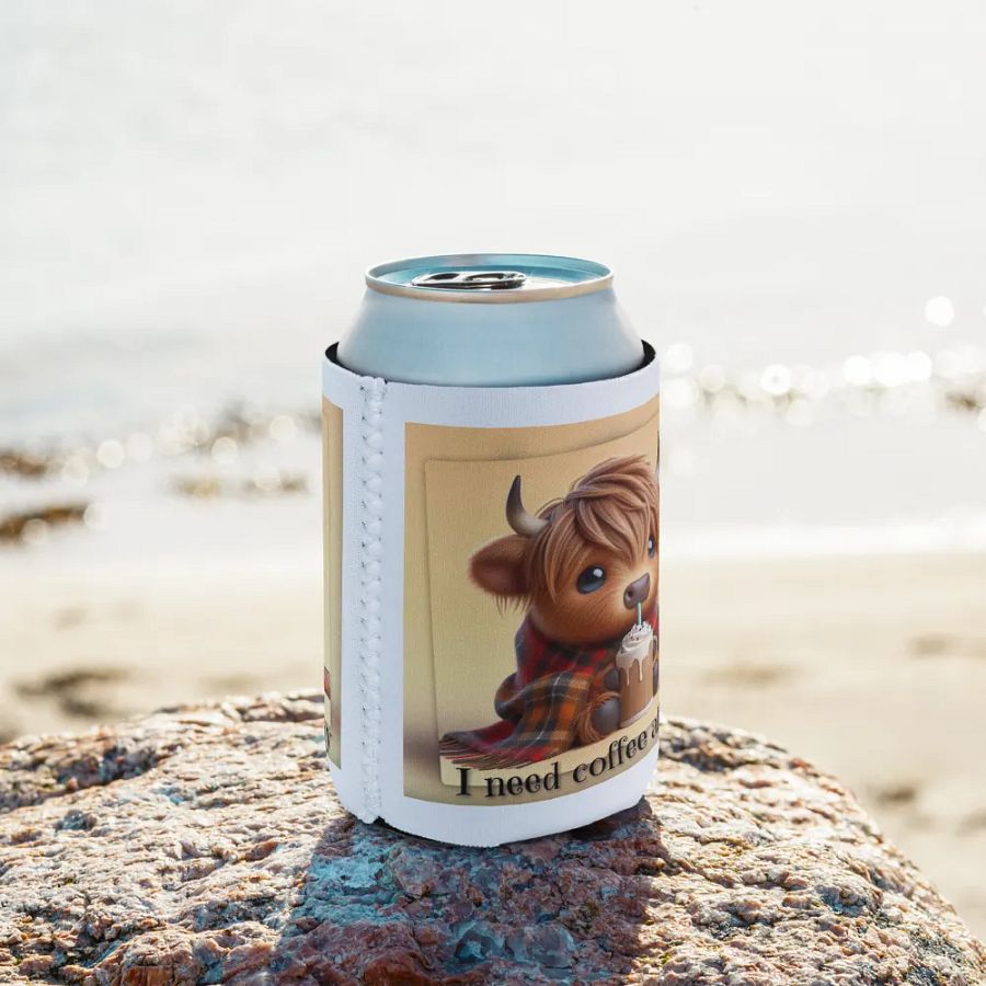 Coffee Cow Can Cooler product image (10)