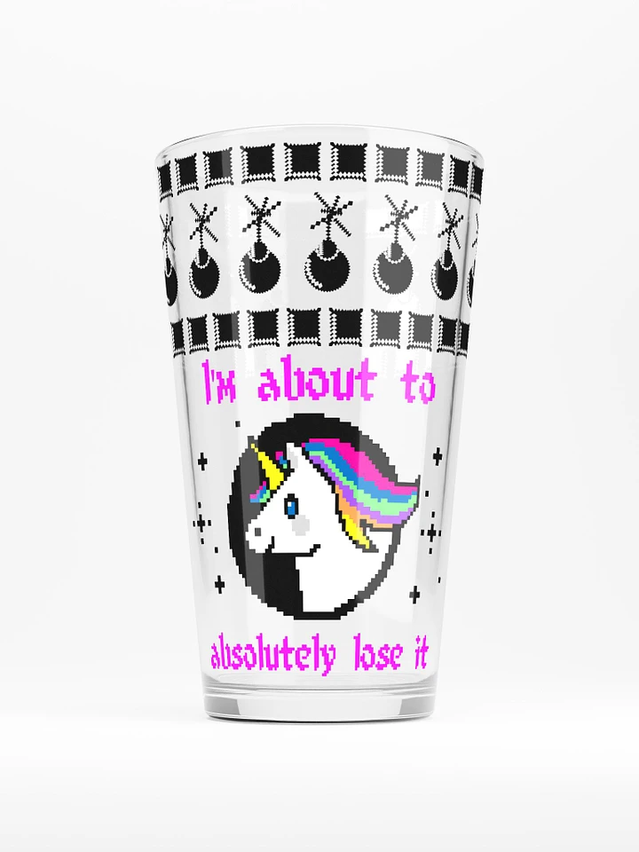 I'm about to lose it pint glass product image (1)