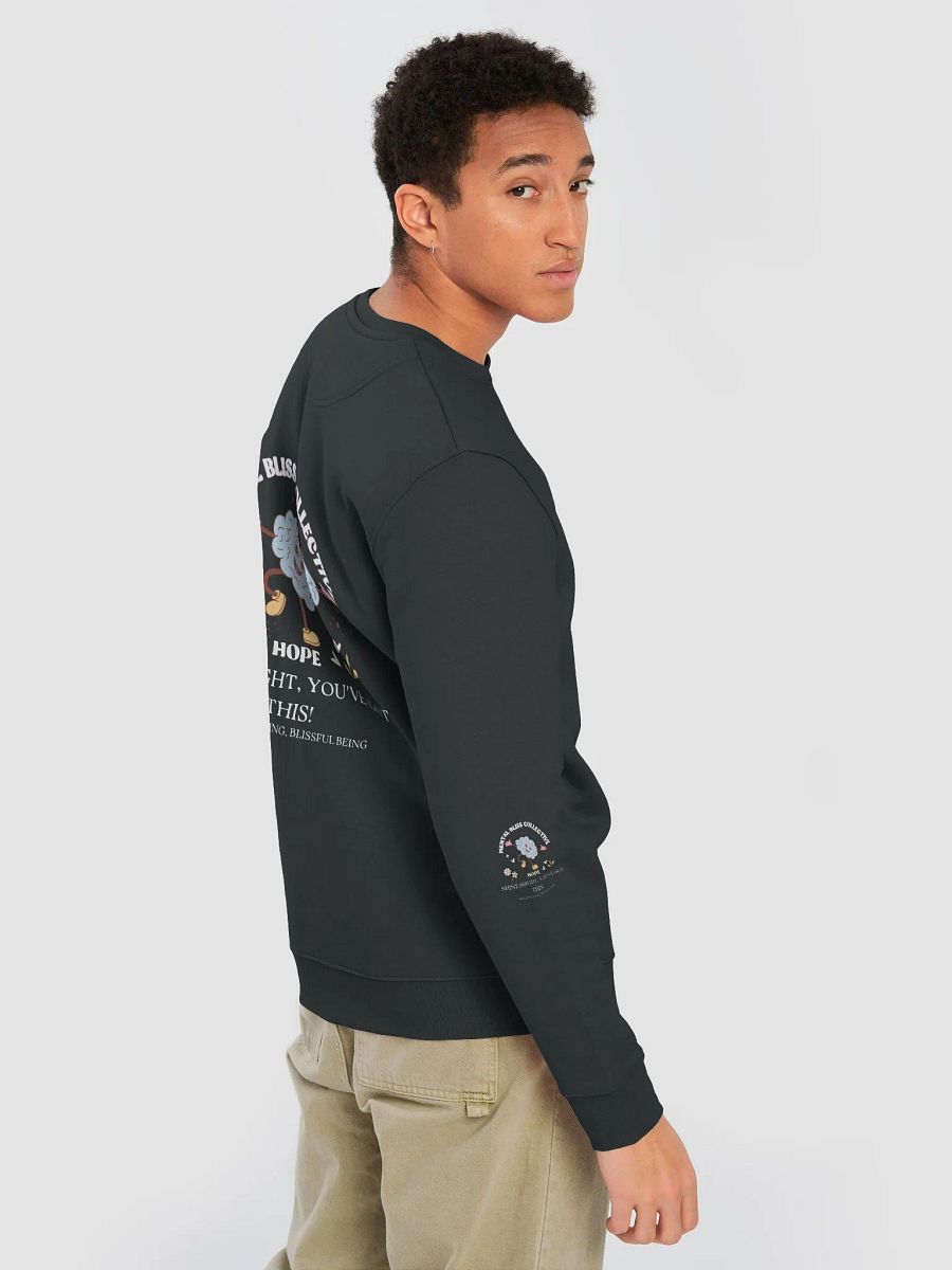 Hope Shine Bright, You’ve Got This! Organic Cotton Unisex Eco Sweatshirt – Hope & Positivity Boost product image (8)