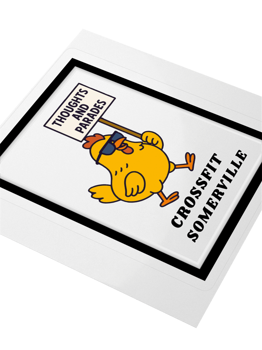 Thoughts and Parades Sticker product image (5)