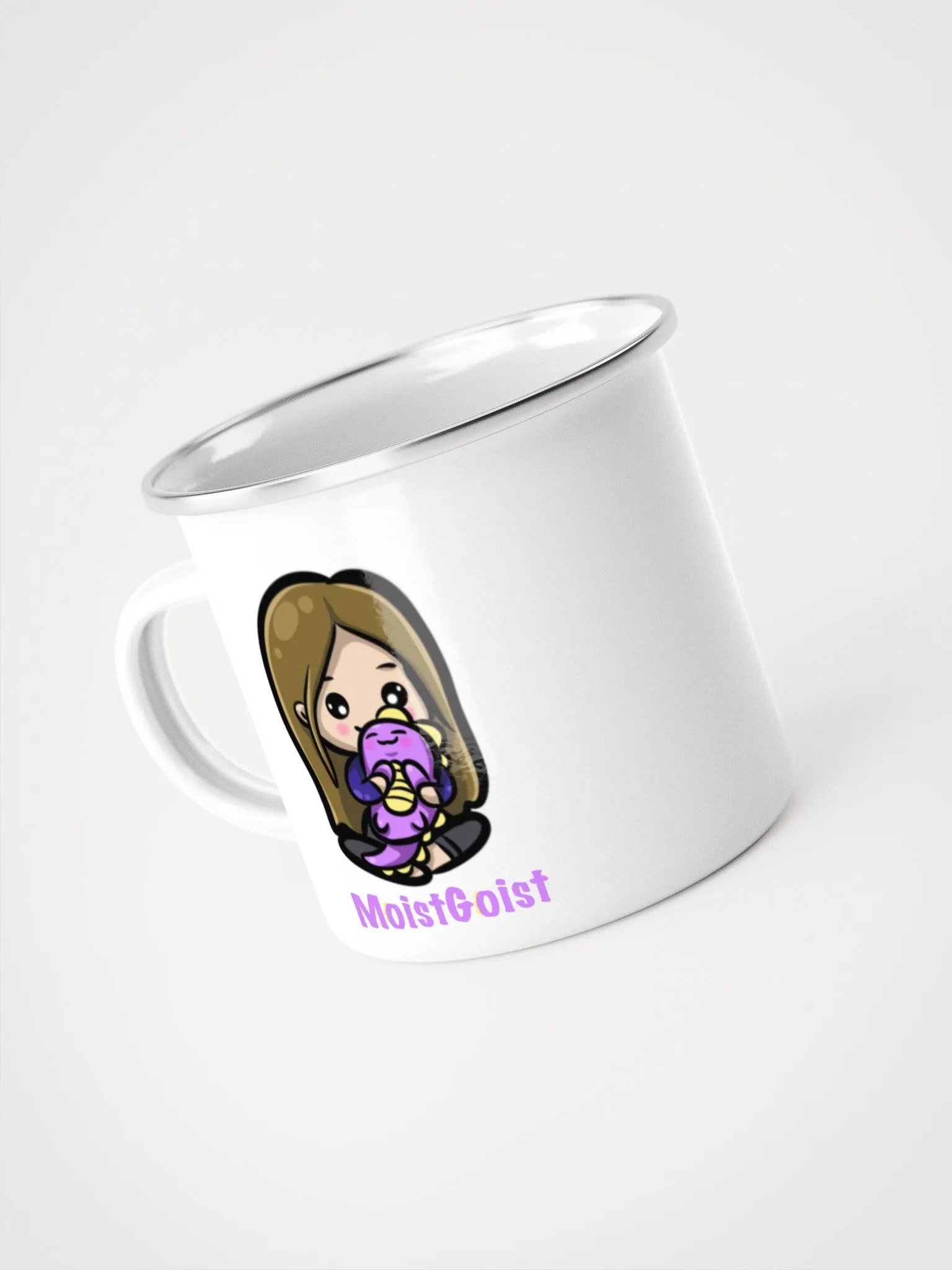 Goist and Nugget Enamel Mug product image (1)