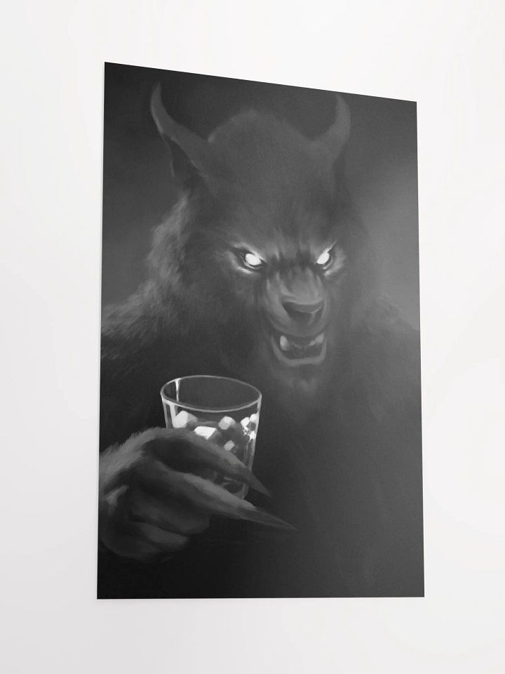 Sippin With Sin Werewolf Poster product image (2)