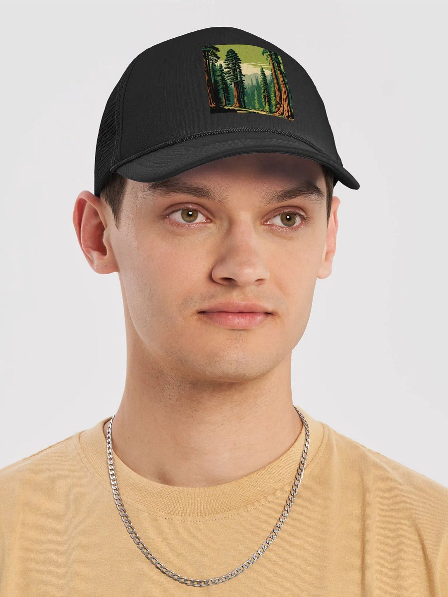 Retro Style Giant Sequoia Forest Hat product image (5)