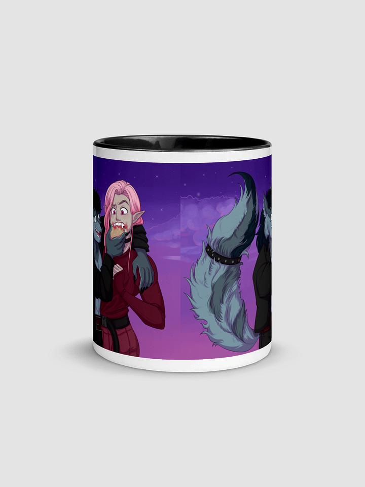 Harry The Donut Sucker Ceramic Mug with Color Inside product image (2)