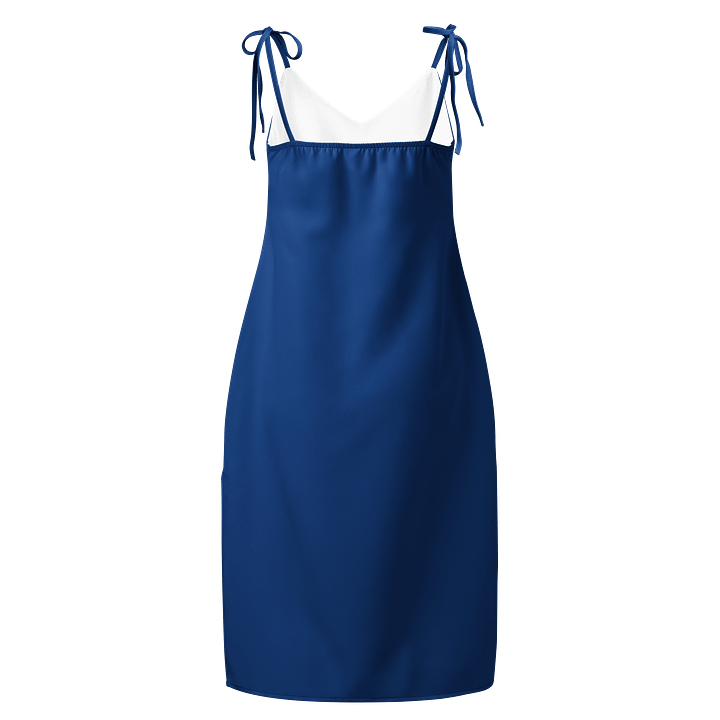 Midnight Veil Designs Sjip Dress - Blue Gothic Chiffon Midi product image (2)
