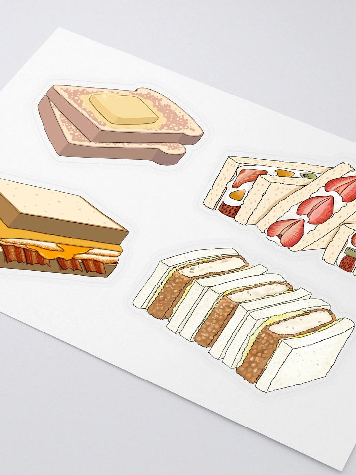 Food themed sticker sheet (4th batch) product image (2)