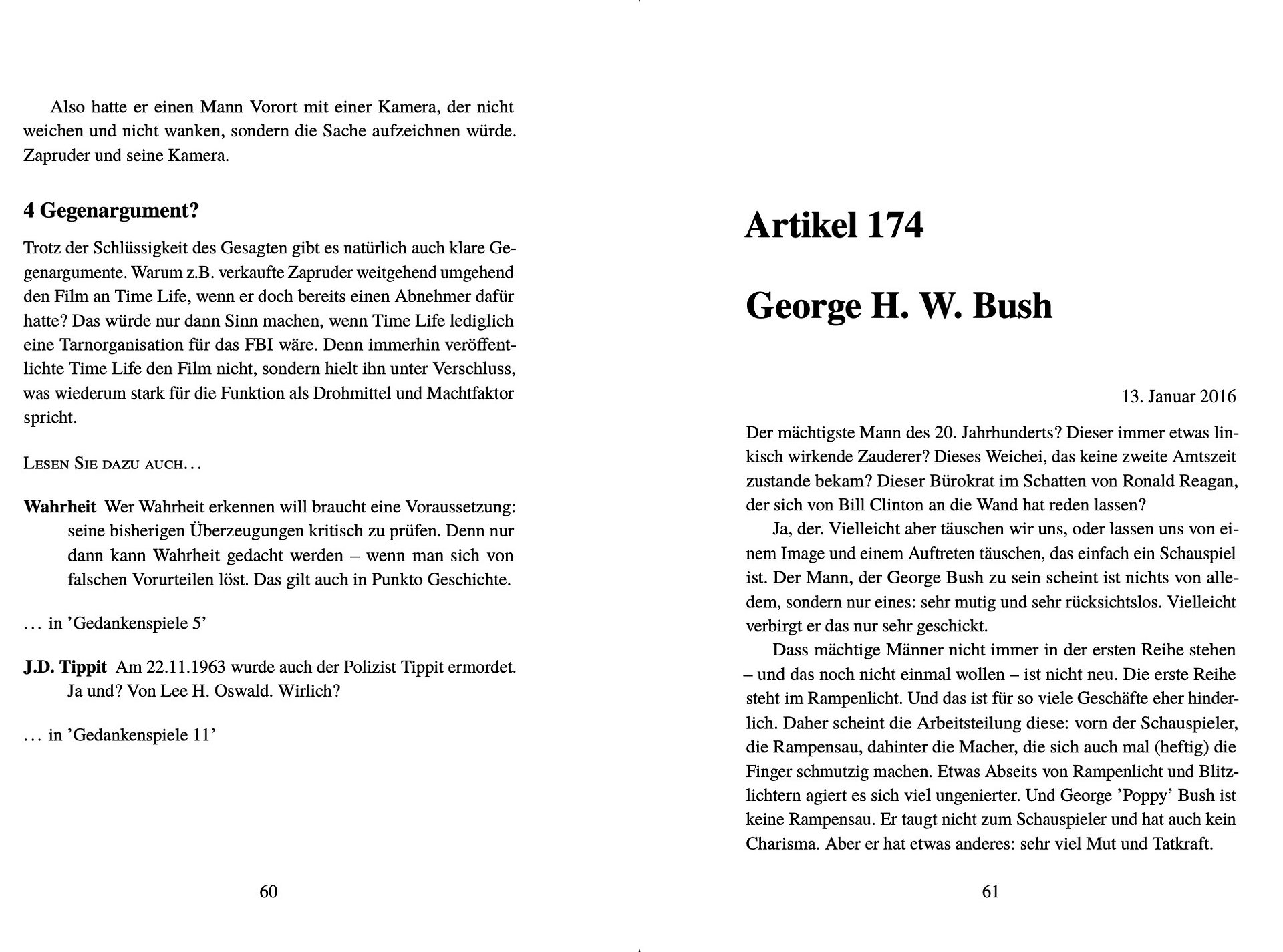 GT 1+7: JFK + 9/11 - Gedankenspiele Thema (pdf) product image (4)