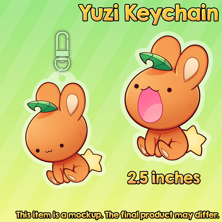 Yuzimii Keychain [PREORDER] product image (1)