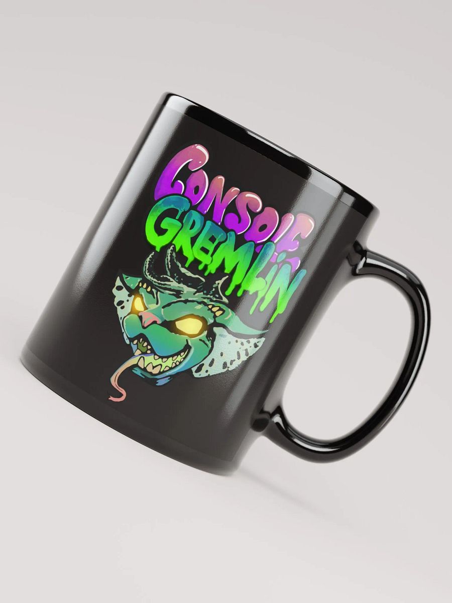 Console Gremlin Black Glossy Mug product image (1)