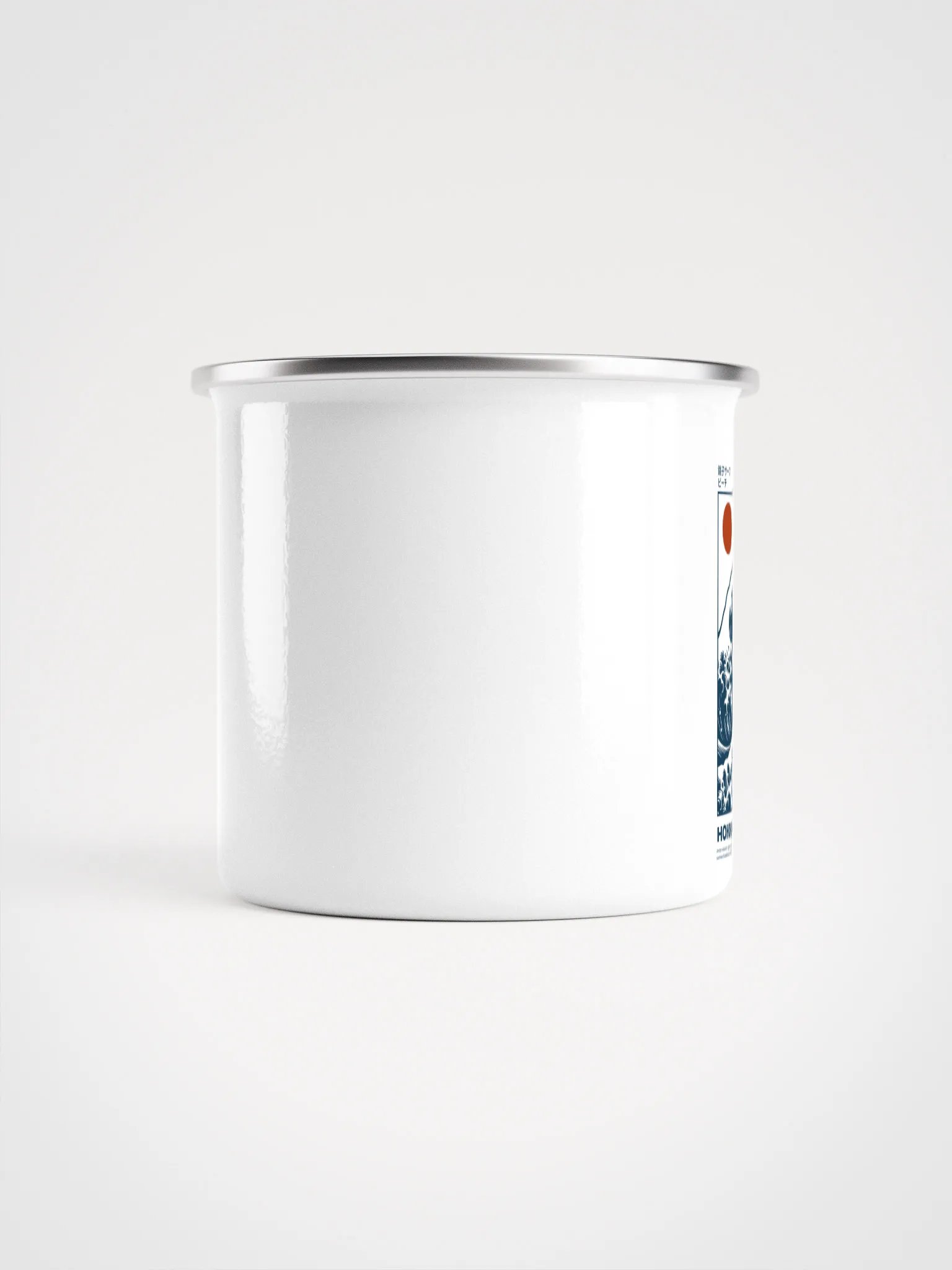 Hokkaido Wave taza metalica product image (3)
