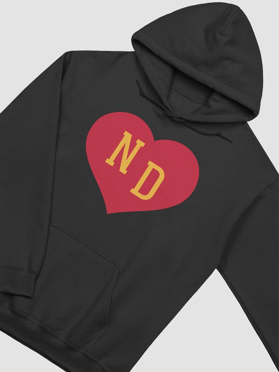 ND Heart Red Unisex Hoodie product image (3)