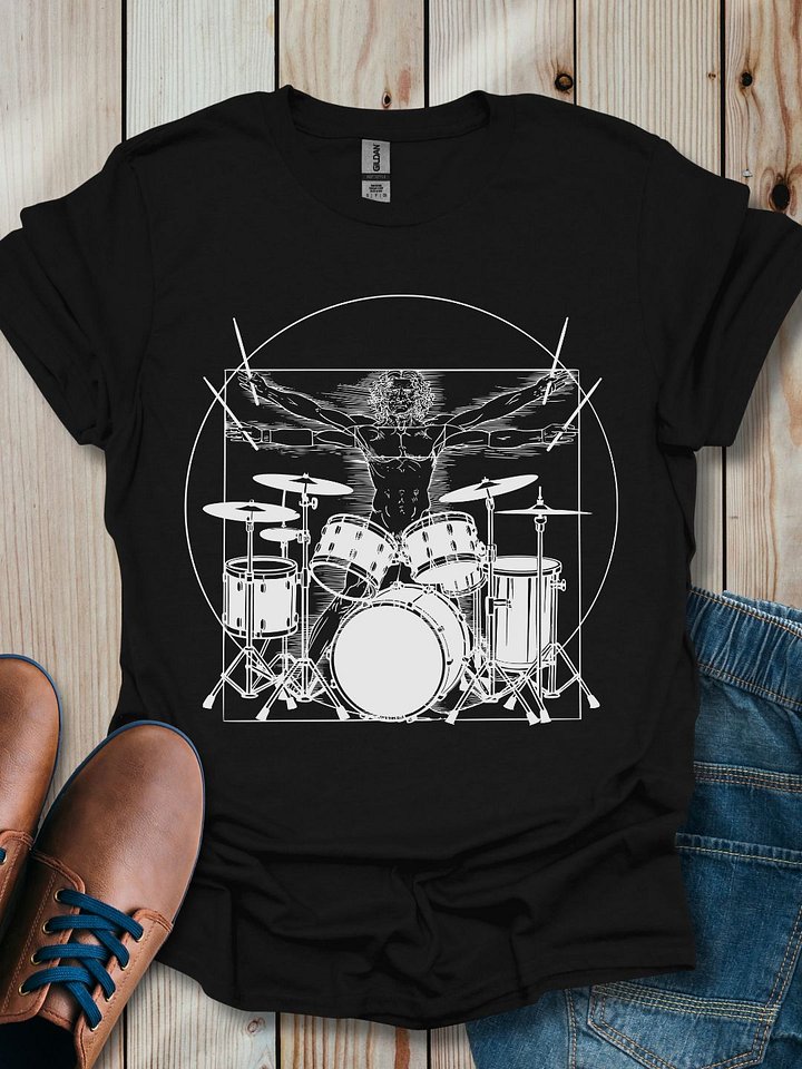 Da Vinci Drums T-Shirt product image (1)
