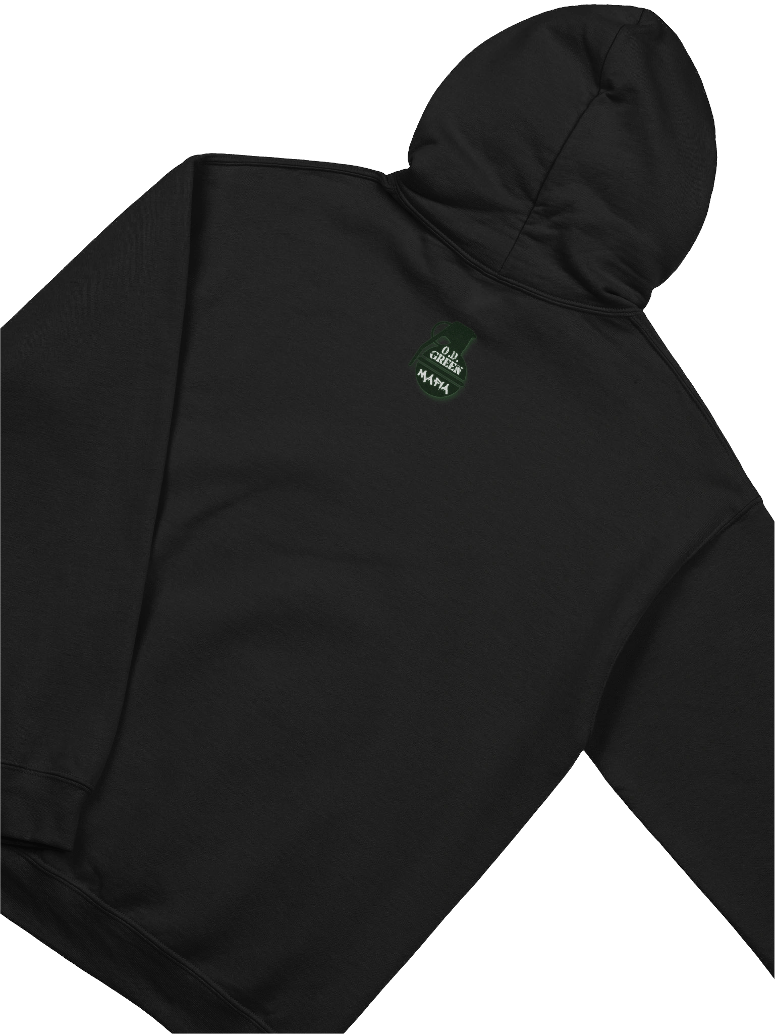 O.D. Green Mafia Gear (Untread Able) Army Hoodie product image (40)