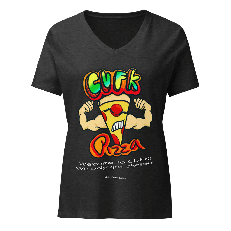 CUFT Pizza - Women's V-Neck T-Shirt product image (1)