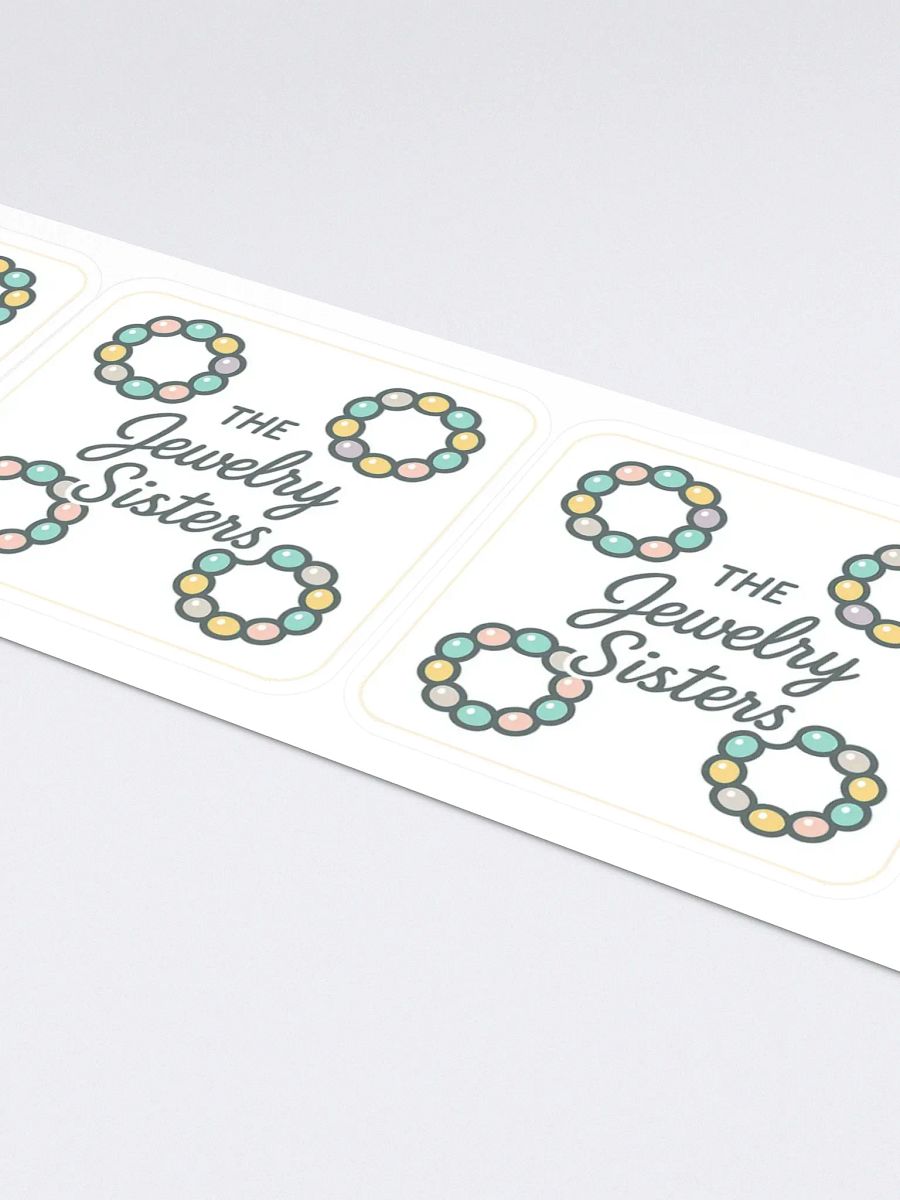 Jewelry Sisters Kiss Cut Stickers (Set of 4) product image (4)