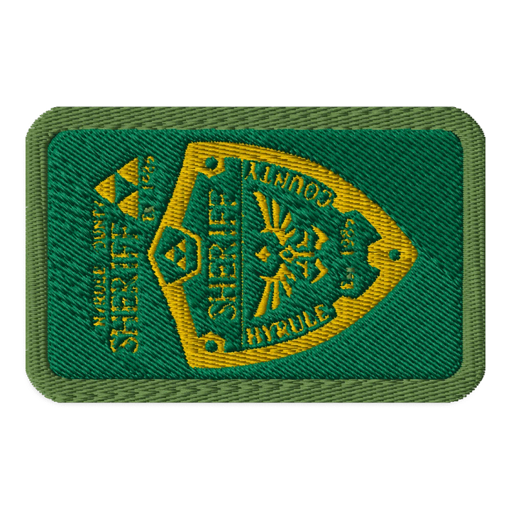 Hyrule County Sheriff Embroidered Patch product image (1)