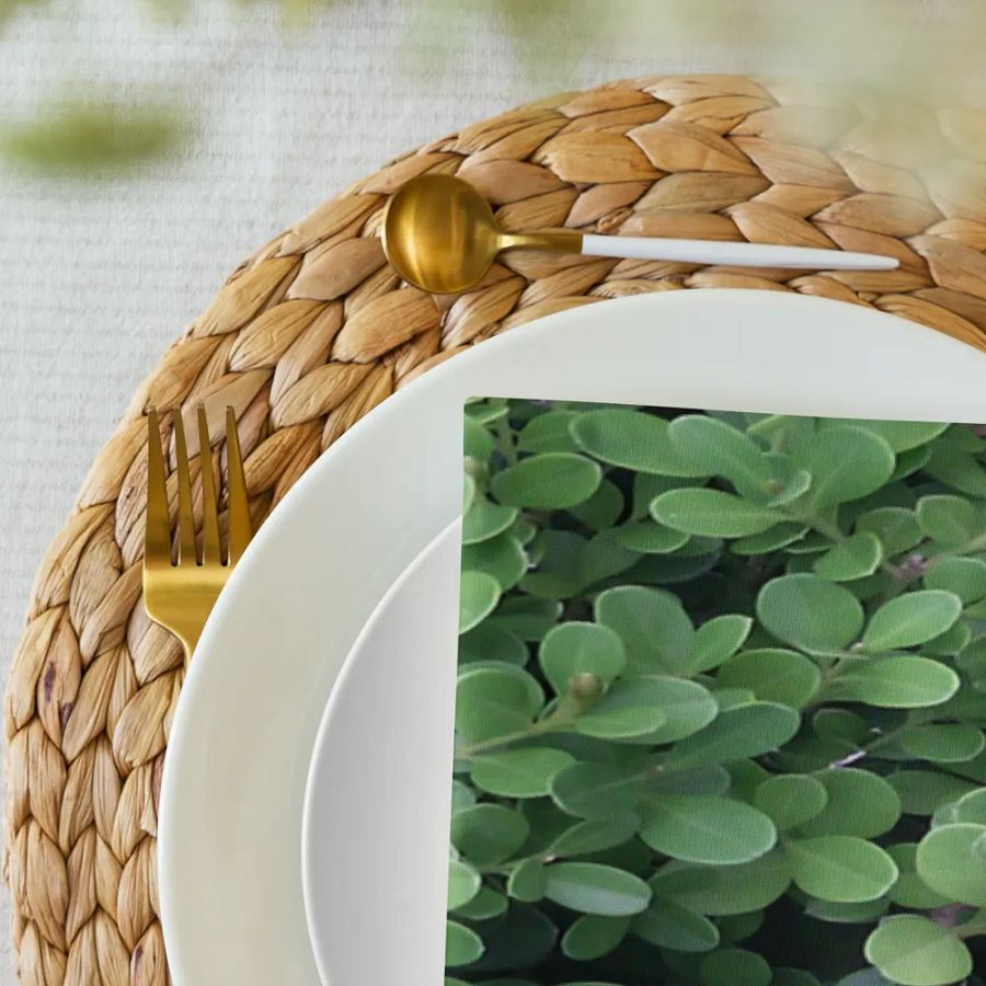 "Green Leaf" Dinner Napkins product image (5)