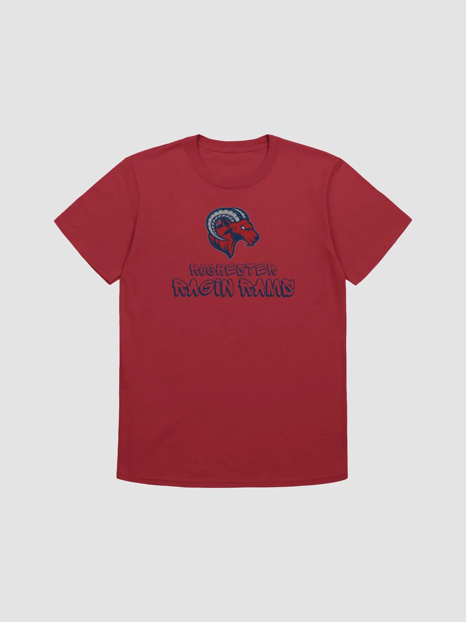 Rochester Ragin Rams T-Shirt by Gildan 