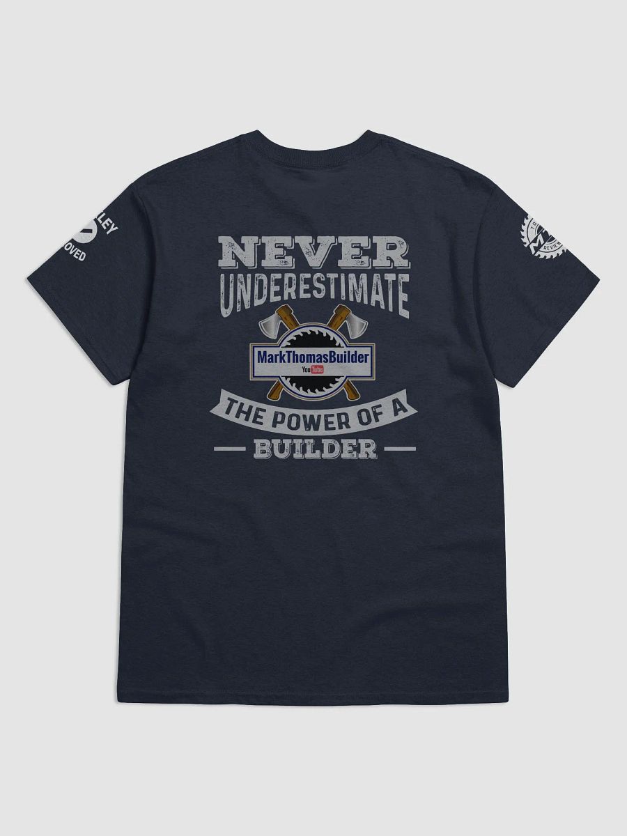 Navy Blue Mark Thomas Builder Tshirt product image (2)