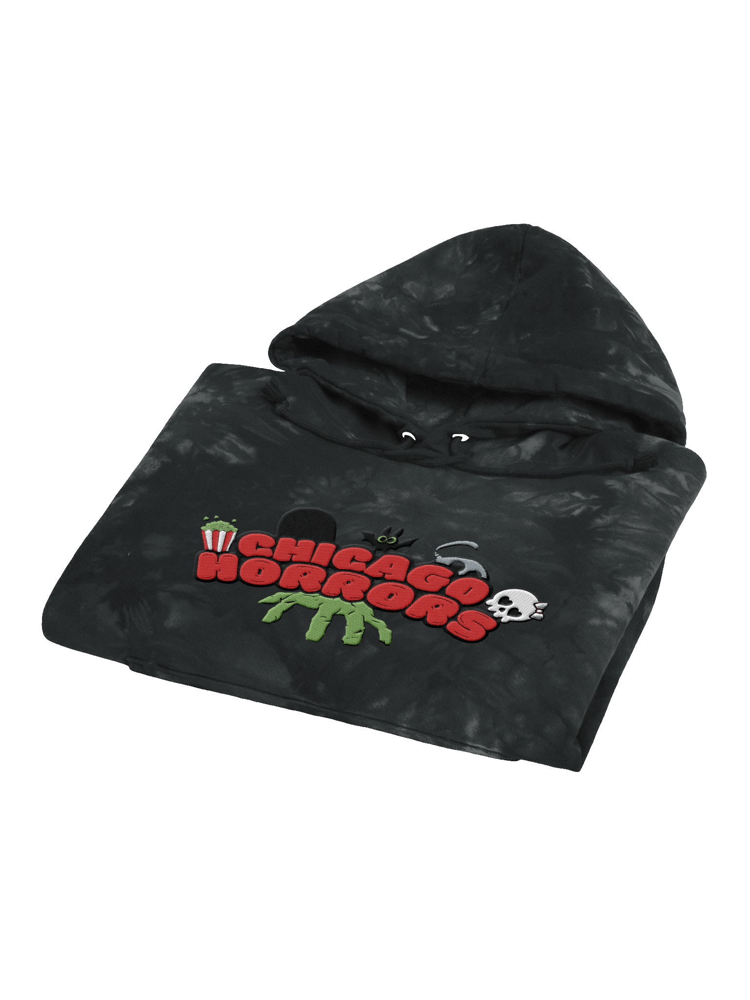 Embroidered Tie Die Hoodie product image (11)