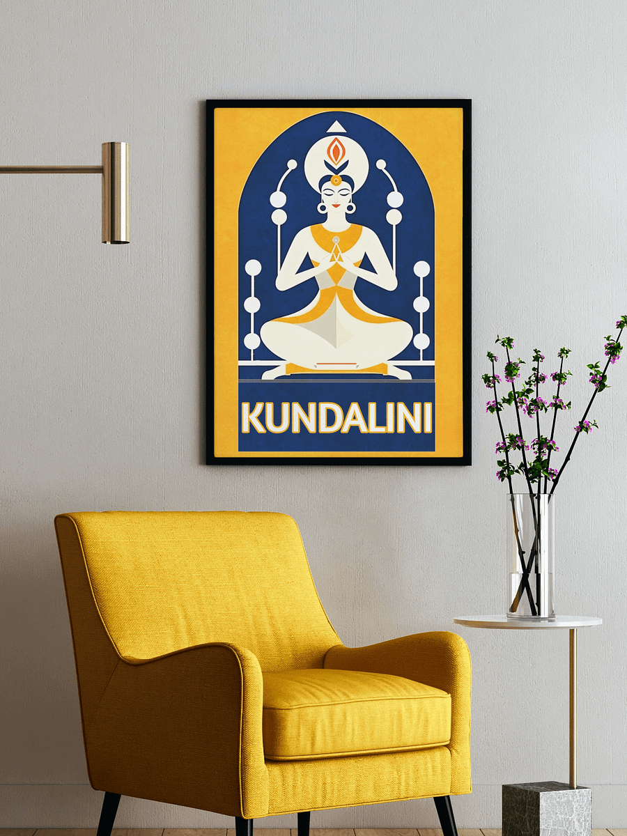 MidMod Kundalini Framed Poster product image (5)