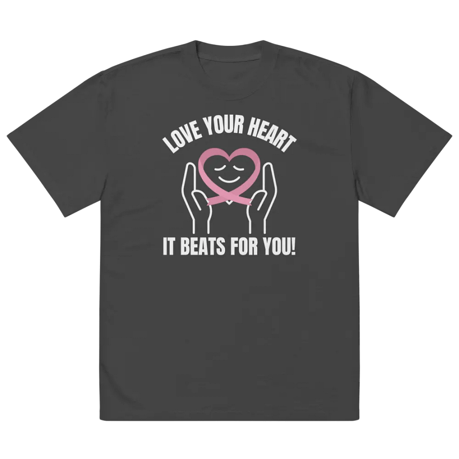Love Your Heart Awareness Oversized Tee product image (2)
