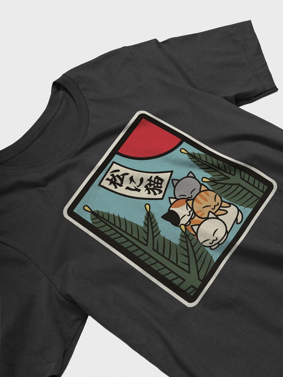 January Hanafuda Cat Unisex T-shirt product image (2)