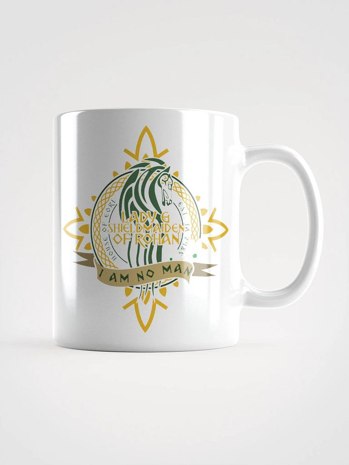 Lady & Shieldmaiden of Rohan Glossy Mug | Éowyn’s Iconic Quote product image (2)